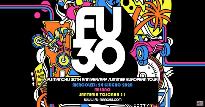 Fu Manchu live: Santeria 31 si tinge di Stoner Rock made in California